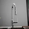 Magnetic Secure Dual Function Kitchen Faucet Pull Out Tap Head 100% Metal Kitchen Sink Water Mixer Faucet Black & Chrome Color