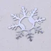 Silver Snowflake Bottle Openers Bridal Shower Wedding Favors Winter Party Supplies Anniversary Table Decor Supplies EEA832