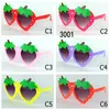 Fashion Sunglasses Strawberry Shaped Kid Girls UV400 Baby Sun Glasses Cute Eyewear Shades Goggles