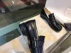 Hot Sale-MM Klassische Designer Damen Split Toe Italien Patent-echtes Leder Tabi Schuhe Damen Inner Dressed Slip-on Chunky Pumps Sizes35-40