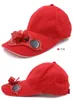 Solar fan Hat advertising cap Sun Duckbill Hat Baseball sun Hat for men and women