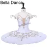 Stage Wear Aqua Pancake Performance Competition Costume da balletto Verde Tutu professionale per adulti Tutù classico BT9234B1322I