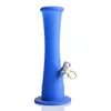 8,6 polegadas de cachimbo de ￡gua de silicone de cachimbo de ￡gua fumando bongos de ￡gua Percolator Bongus Concentrate Dab Slamters