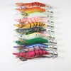 10pcs Tamanho 253035 Lures de pesca Slata de chumbo Lues Lures Jigs Octopus Wood Shrimp Isce