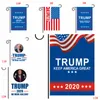 2020 Donald Trump Amercia Drapeau pour le président Make America Great Again Jardin Drapeau 30 * 45cm Personnalité Décoration Bannière Drapeaux VT0393