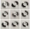 Mink Lashes 3D Silk Protein Mink Mink False Eyelashes Long reming reashes natural mink comeases round box packaging Quality Quality 7743477