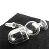 25mm XL afgeschuind Quartz Banger Ronde Bottom Nail met Hookah 3mm Dikke Domloze Emmer Insert Dish Glass Carb Cap voor Roken