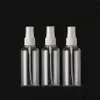 2.66 Oz Plastic Clear Spray Bottles, 80ml Refillable Fine Mist Sprayer Bottles Makeup Cosmetic Atomizers Empty Small Spray Bottle Container