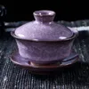 Meerdere kom met gebarsten ijsglazuur Cover Coffee Tea Sets Ice Crack Ceramic Teapot Gaiwan Chinese Kung Fu Tea Tool8192352