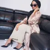 Jupe longue pour femmes musulmanes, Cardigan de luxe en dentelle brodée de paillettes, sans couture, pour Jilbab Abaya dubaï, offre spéciale