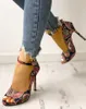 Nowe buty kobieta Wysokie Obcasy Czółenka Sandały Moda Lato Seksowne Panie Zwiększone Szpilki Super Peep Toe buty