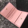 ピンクスガーウォレット女性2020ニュースタイルの財布デザイナーカードホルダー高級コイン財布ブランド本革トップ品質ダイヤモンド