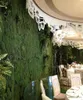 Simulation Moss Turf Lawn Wall Green Fake Plant DIY Artificial Grass Board Wedding Home Hotel Background Shop Window Decoration A0223