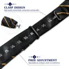 Hi-Tie Bow Tie Set Luxury Black Gold Rands Silk Self Bow Tie för män Drop LH-0093290O