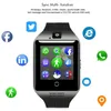 New For Iphone 6 7 8 X Bluetooth Smart Watch Q18 Mini Camera For Android iPhone Samsung Smart Phones GSM SIM Card Touch Screen4959599