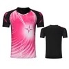 2018 Badminton Shirt Shorts Men039s und Women039s Tischtennis T -Shirt und Shorts Quickdrying Sportswear Tennis S4566803