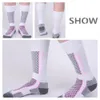 None Women/Man Winter Ski Snow Sports Socks Thermal Long Ski Snow Walking Hiking Sports Towel Socks free size