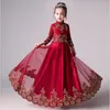 Abito per bambini Dress Dress Girl Girl Flower Girl Costumi Birthday Birthday Host Abito da sera Patwalk