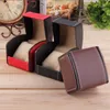 Fashion Watch Boxes Durable PU Leather Watches Cases Bracelet Bangle Jewelry Wristwatch Box Gift Case