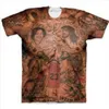 Nieuwste modeheren/dames jr Smith tatoeages zomerstijl TEES 3D print casual t-shirt tops plus size bb041