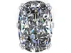 Enorme blauwe diamanten ring prinses verlovingsringen voor vrouwen bruiloft sieraden trouwringen accessoire maat 5-12 287A