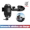 Per Iphone X Fast Wireless Car Charger Veicolo Quick Qi Wireless Charging Dock per Samsung con pacchetto