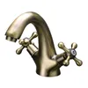 ROLYA Luxurious Golden/Bronze/Chrome Finish Single Lever Basin Faucet Bathroom Sink Mixer Taps