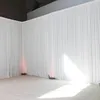 Telón de fondo colorido para boda, decoración para eventos y fiestas, Fondo de escenario de boda personalizado, decoración de cortinas de seda para escenario