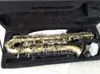 Sem marca de alta qualidade saxofone barítono de bronze antigo instrumento musical ocidental de cobre pode ser personalizado logotipo sax frete grátis