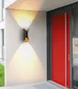 Aluminium LED Vägglampa Bedside Light Porch Corridor Aisle Studie Bakgrund Vägglampor Modern Minimalistisk Modern Väggbelysning