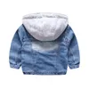 Baby Boys Denim Jacket Classic Zipper Hoodies Boys Outerwear Coat Spring Autumn Children Clothing Kids Jacket Coat