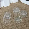 Arrival 1000pcs Clear Plastic Empty Bobbins For Brother Janome Singer Sewing Machines Clothes Supply Top Notions & Tools3123