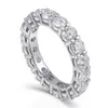 Vecalon 18 styles bague de promesse d'éternité diamants Cz 925 en argent sterling déclaration bagues de mariage pour femmes hommes bijoux cadeau 1861011