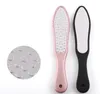 New Professional Double Sides Foot Rasp Callus Dead Skin Remover Pedicure esfoliante Acciaio inossidabile Lima per piedi manuale Cura dei piedi