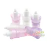 10 ml als Kunststoff luftless Lotion Pumpenflaschen Behälter Fahrengröße nachfüllbare Pumpenflasche DIY -Test Kosmetikspender