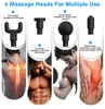 Tkanka masaż pistoletu mięśni masażer do ciała relaks fitness odchudzanie maszyna do kształtowania po treningu ćwiczenia bólu ulgi z torby LY191213