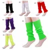 Scaldamuscoli Colori caramella Calzini per ragazze Maniche per gamba in lana all'uncinetto Calze a righe per maglieria Leggings per bambini 10 colori all'ingrosso DHW3235