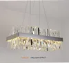 LED Lustres Éclairage K9 Cristal Pendentif Lampe Moderne Suspendu Intérieur Lustre Lampes Pour Salle À Manger Café Bar Hôtel