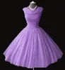2020 Real Pos New Vintage Bridesmaid Dresses Ball Gown Scoop Neck TealLength Prom Dresses Short Party Gowns HomecomingGraduati2121620