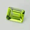 Peridoto Natural auténtico de alta calidad, faceta octagonal, corte 3x5-5x7, piedra preciosa semipreciosa suelta para ajuste de joyería, 20 piezas Lot2576