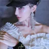 Mode- Nieuwe Boheemse Luxe Crystal Drop Earrings for Wedding Merk Design Bird Fish Crab Party Oorbellen voor Vrouwen