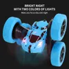 new car Double-sided 360 rotary tumble twisting stunt 2.4G charging light-resistant children's remote control car