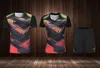 2018Asian Games Foding Table Tennis Suit National Team Uniform Competition Malong039s Kort ärmsportkläder för män och WOM1566171