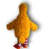 2019 Big Yellow Bird Mascot Costume Cartoon Character Costume Party Free Shipping