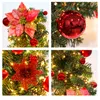 2.7M Xmas LED Tree Hanging Rattan Decoration for Christmas Party Wedding Home Outdoor Garland Lights Wreath Decor Flower Vine