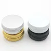 1 Oz / 30 ml aluminium cosmetische fles schroefdeksel ronde aluminium pot blikjes make-up lege lippenbalsem cosmetica container