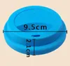 100 pçs / lote 9 cm Reutilizável Silicone Copo De Leite De Café Tampa Da Caneca Tampa tampas garrafa Para outros copos de material