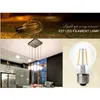 G80 LED-filamentlampa Light High Brightness 50000HRS Lifetime E27 E14 B22 6W LED-filamentlampa för inomhusdekoration