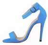 Designer-Adies Ladys Meninas de partido Toe Patent nupcial sapatos de salto alto sandálias