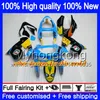 Body For KAWASAKI ZX900 ZX9 R ZX 9R 1998 1999 2000 2001 Blue flames 220MY.45 900CC ZX 9 R 900 ZX-9R 98-99 ZX9R 98 99 00 01 ABS Fairing